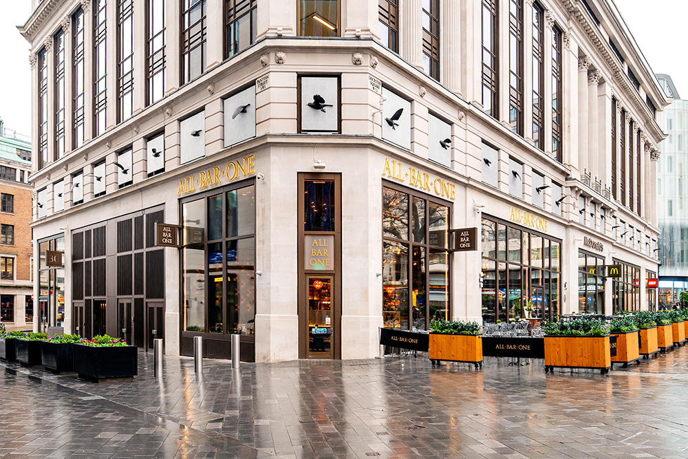 Our Functions Space | All Bar One Leicester Square