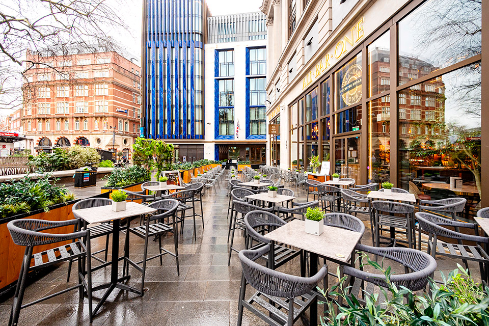 All Bar One Leicester Square | Pre-Theatre Drinks & Terrace Bar London