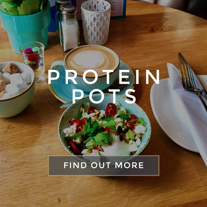 Protein pots at All Bar One Exchange Edinburgh