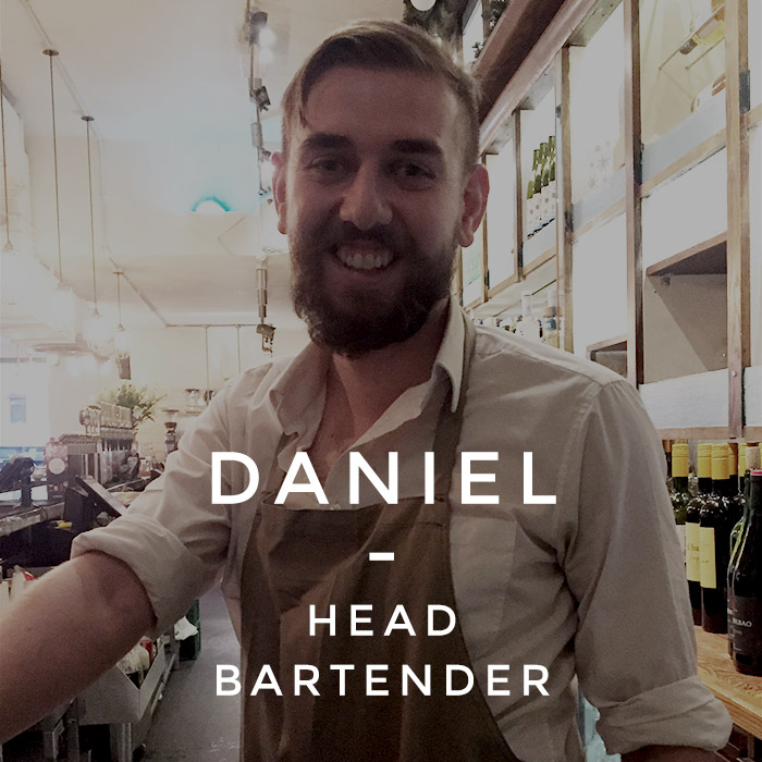 Daniel - Head Bartender